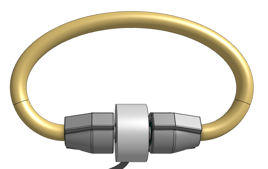 Hand loop attachment connected to Splayometer digital model